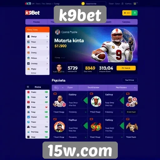 Interface do usuário no k9bet e usabilidade